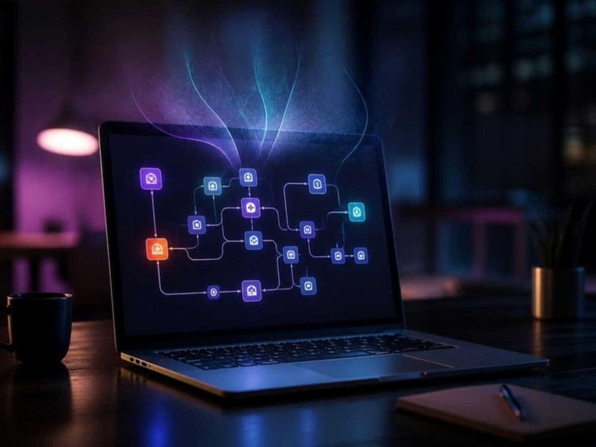 AI & Workflow Automation — illustrative workspace