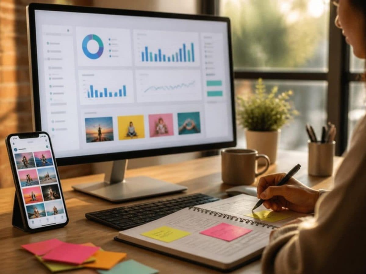 Digital Marketing Support — illustrative workspace