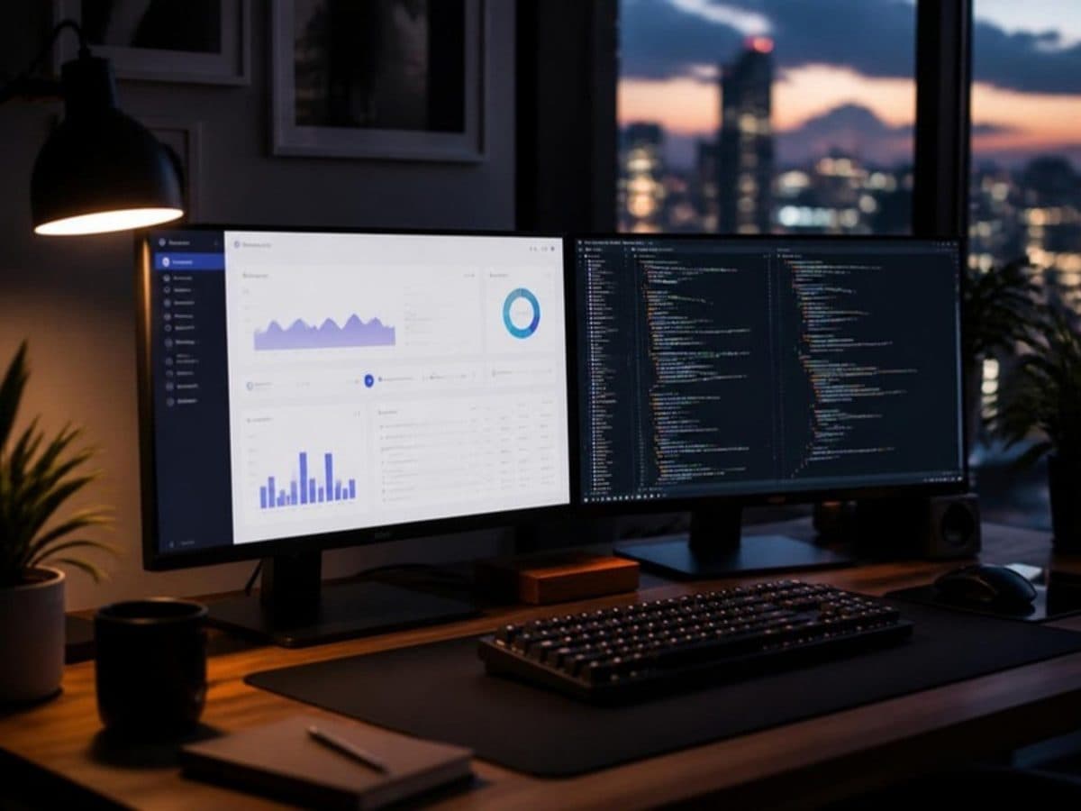Custom Web Applications — illustrative workspace